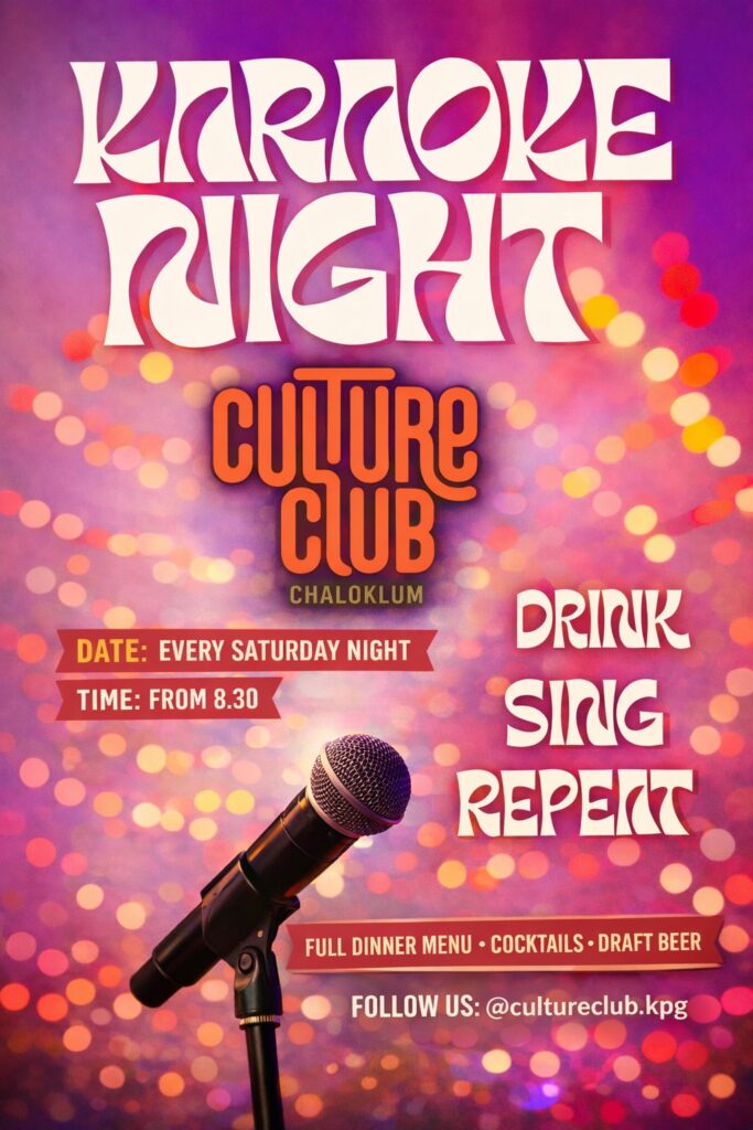 Karaoke Saturdays @ Culture Club
