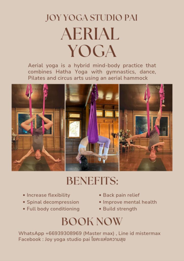 Aerial Yoga with Hammock