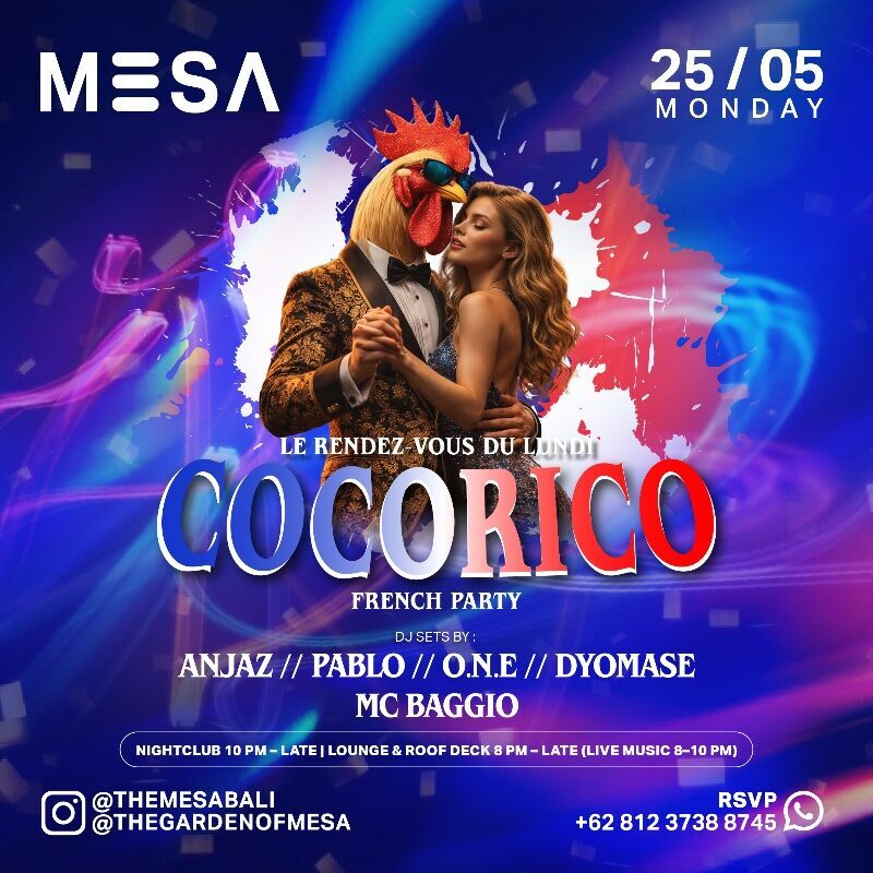 Cocorico French Party: Afrobeats, Hip-Hop, and Shatta Night
