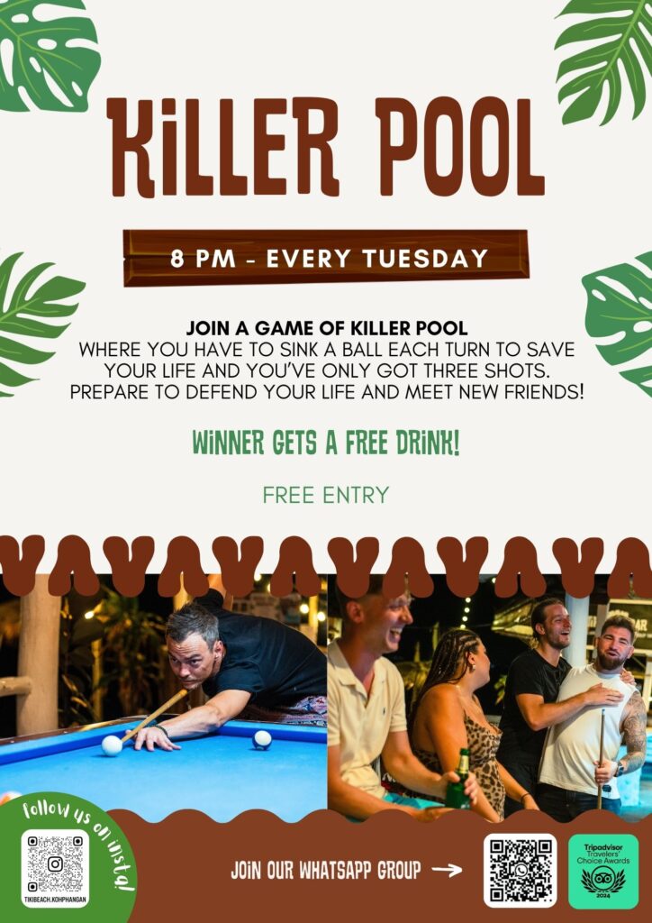 Killer Pool Game Night