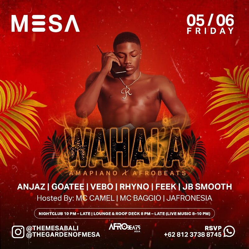Wahala Fridays: Amapiano X Afrobeats Party