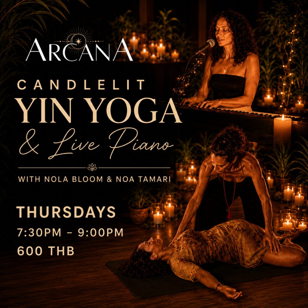 Candlelit Yin Yoga & Live Piano Journey