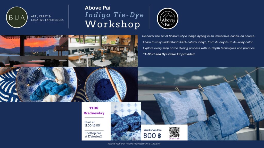 Indigo Tie-Dye Workshop
