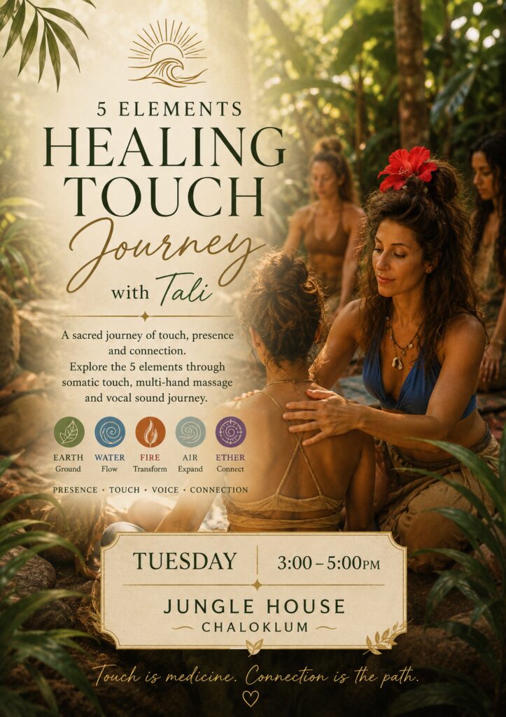 5 Elements Healing Touch: A Somatic Relating Experience