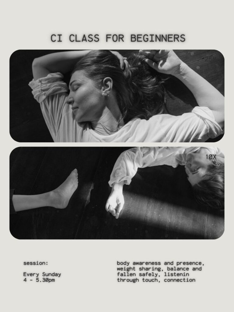 Contact Improvisation Class for Beginners