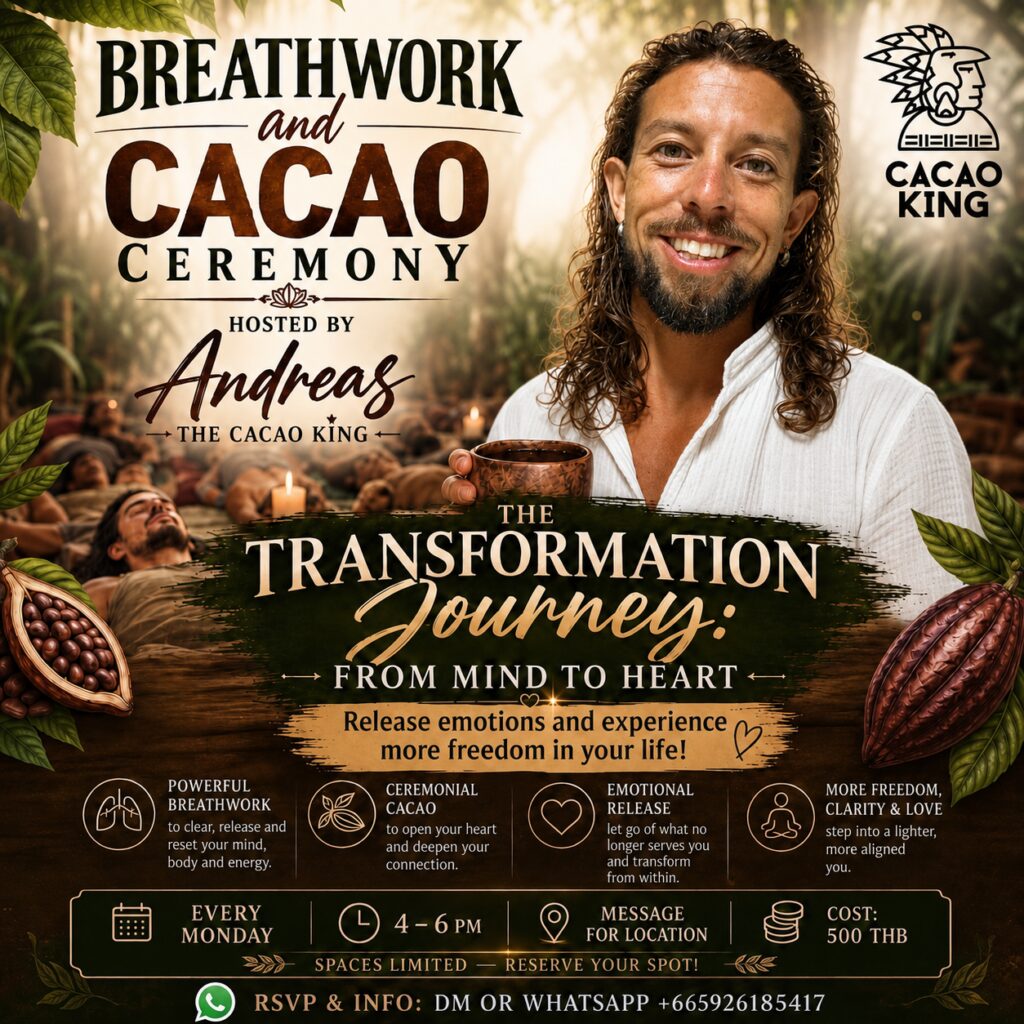Cacao Ceremony + One Breathwork Journey