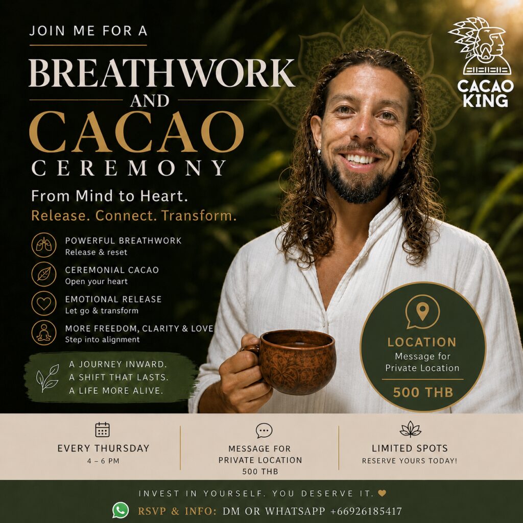 Cacao Ceremony + One Breathwork Journey