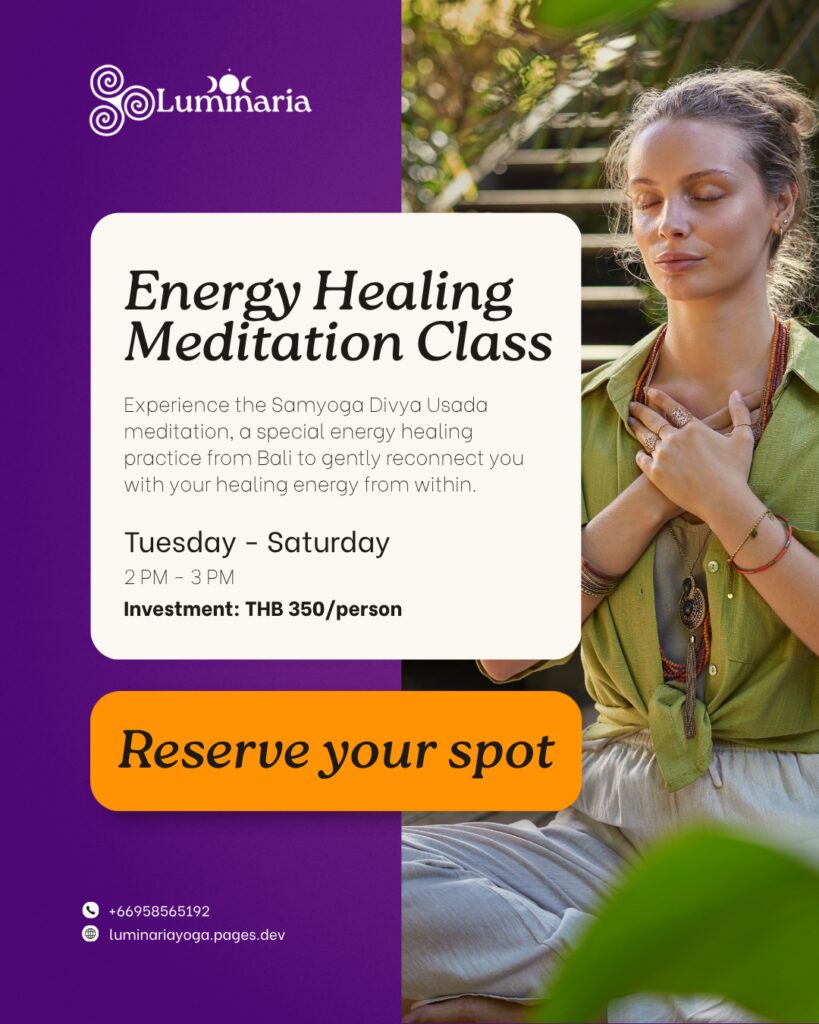 Energy Healing Meditation Class