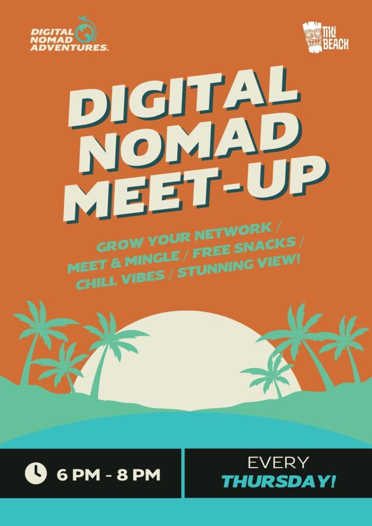 Digital Nomad Meet-Up @ Tiki Beach
