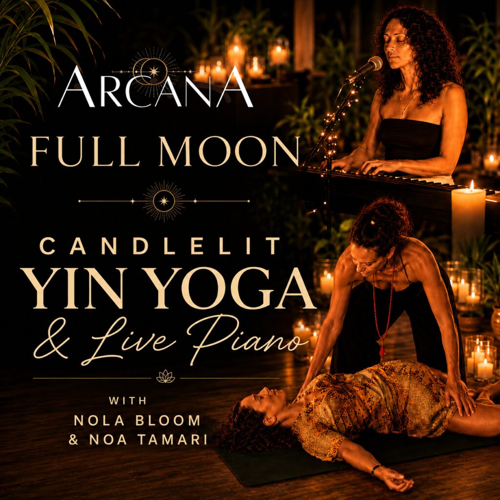 Full Moon Candlelit Yin Yoga & Live Piano Journey