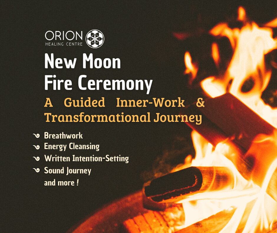 New Moon Fire Ceremony: A Guided Inner Work & Transformational Journey