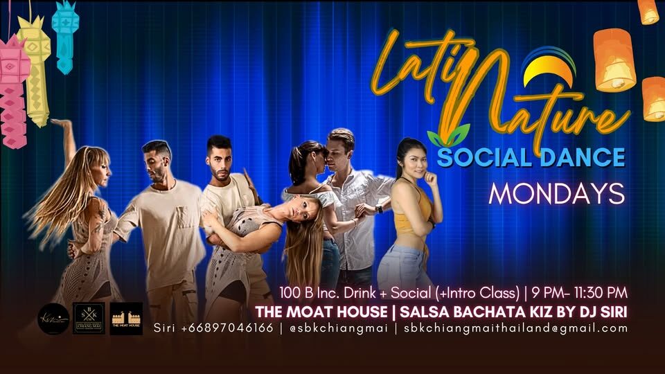 Monday Latin Nature Social Dance: Salsa Bachata Kiz