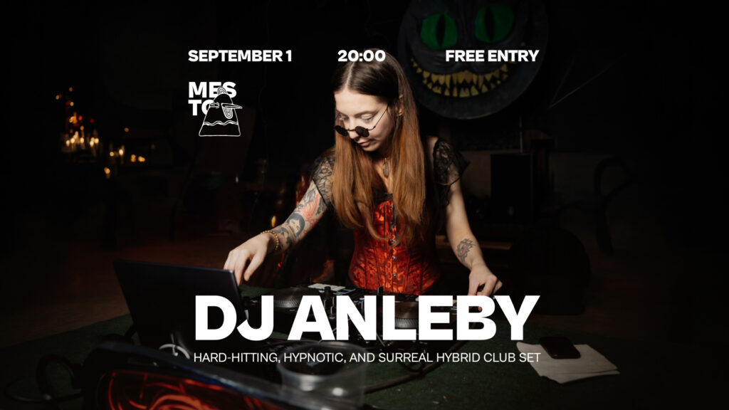 Dj Anleby: Hard-Hitting, Hypnotic, and Surreal Hybrid Club Set