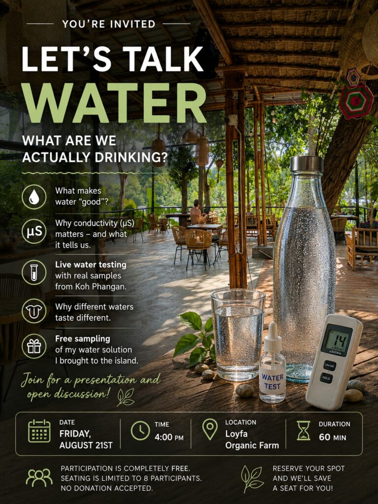 Let's Talk Water: What Are We Actually Drinking?