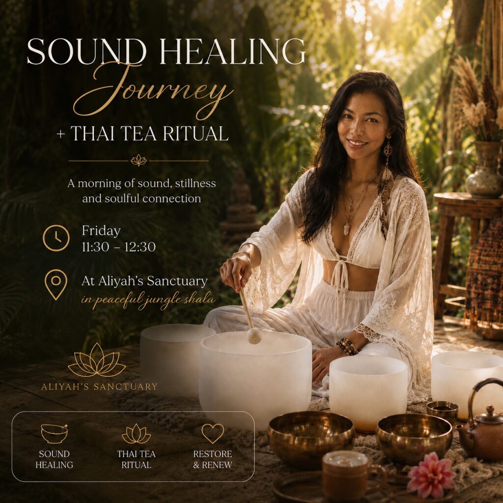 Sound Healing Journey + Thai Tea Ritual