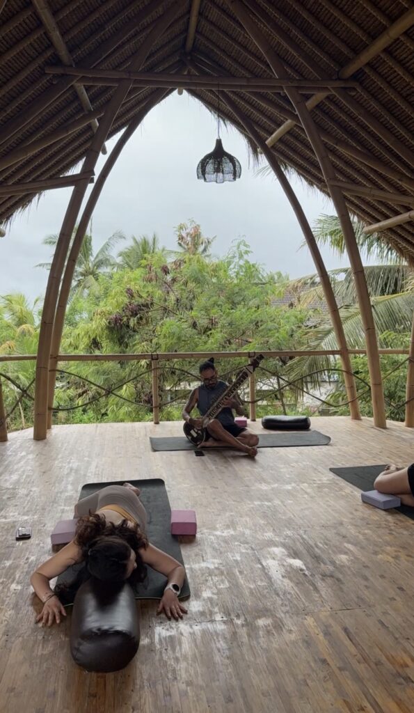Restorative Yoga with Live Sitar