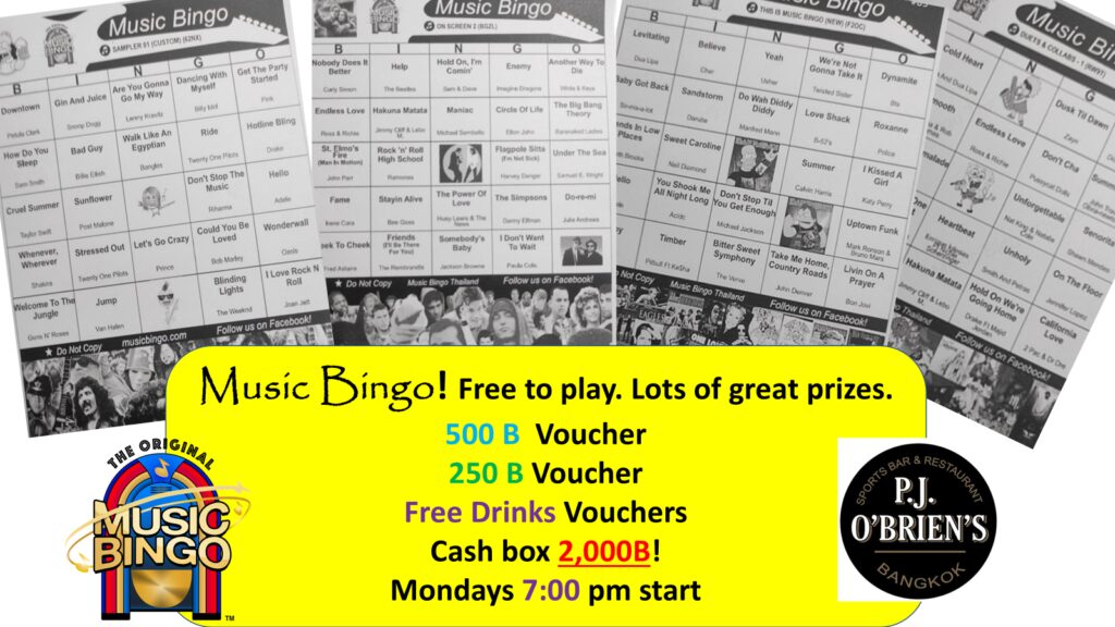 Music Bingo