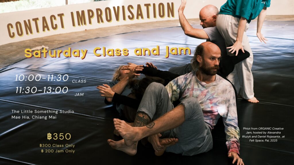 Contact Improv Class + Jam
