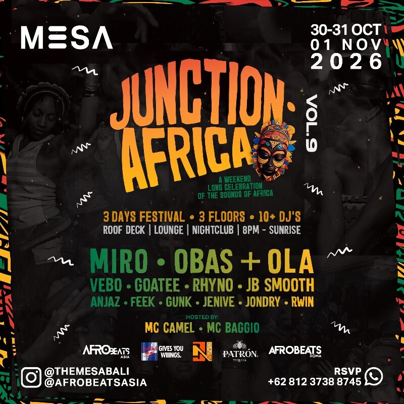JUNCTION: AFRICA Vol.9 (30 Oct - 1 Nov 2026)