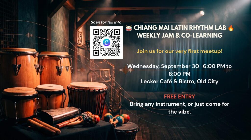 Chiang Mai Latin Rhythm Lab: Jam & Co-Learning