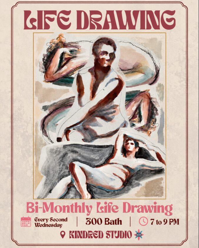 Life Drawing @ Kindred Studio