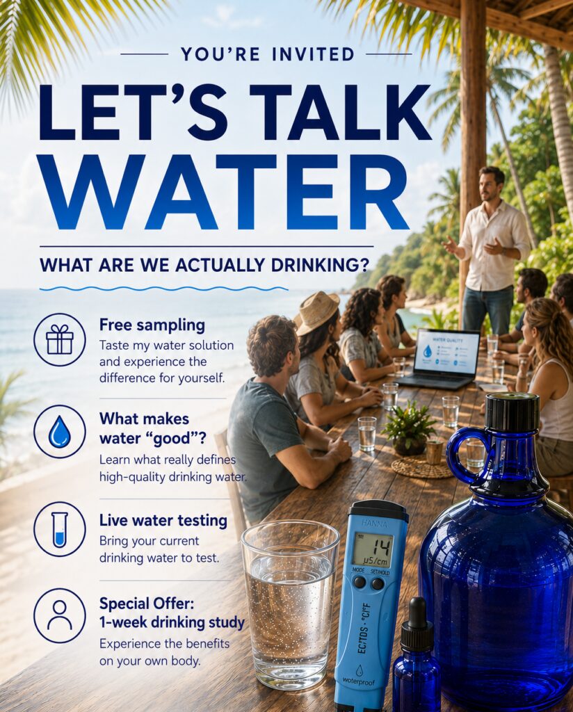 Let's Talk Water: What Are We Actually Drinking?