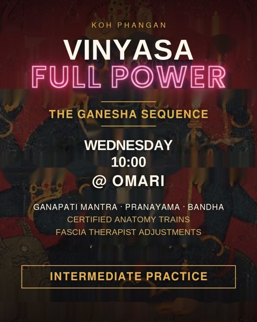 Full Power Vinyasa: Ganesha Sequence