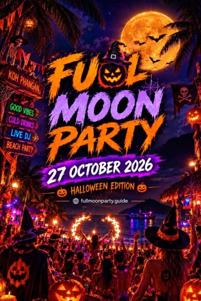 The Original Full Moon Party Koh Phangan: Halloween Edition