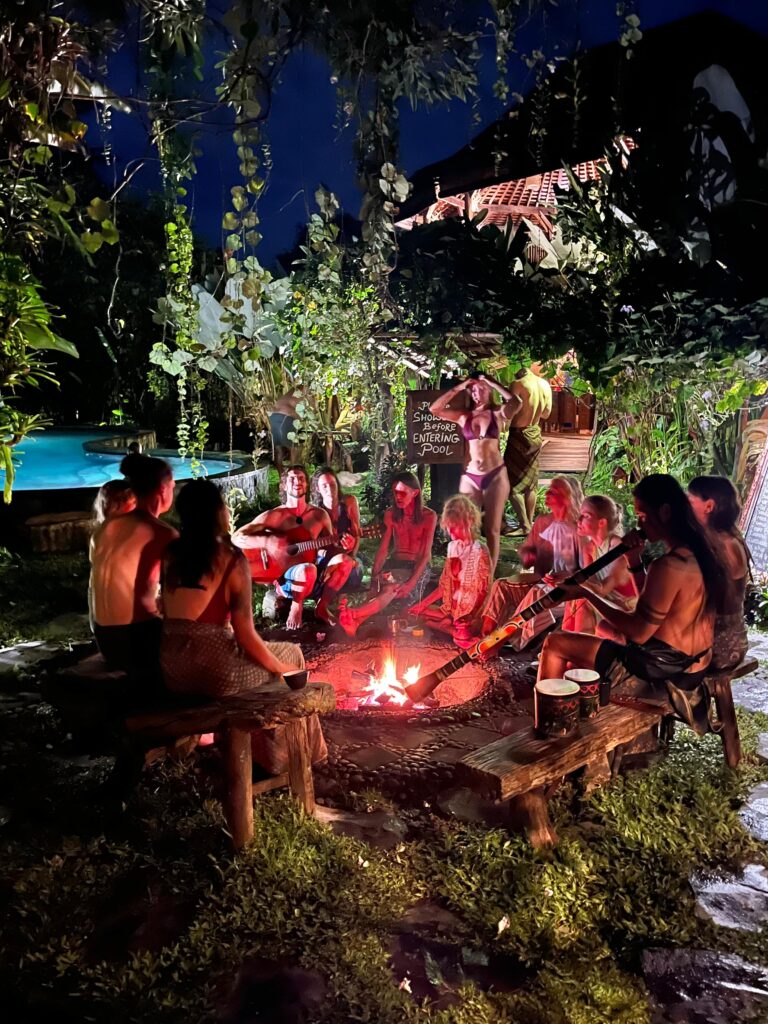 Herbal Steam Sauna, Fire Circle & Music Jam