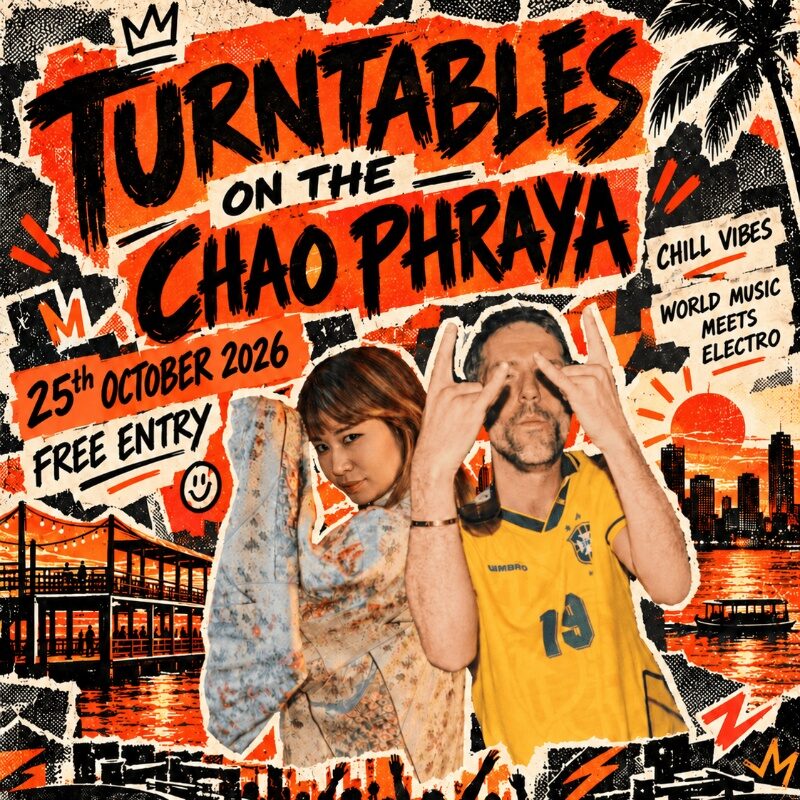 Turntables on the Chao Phraya