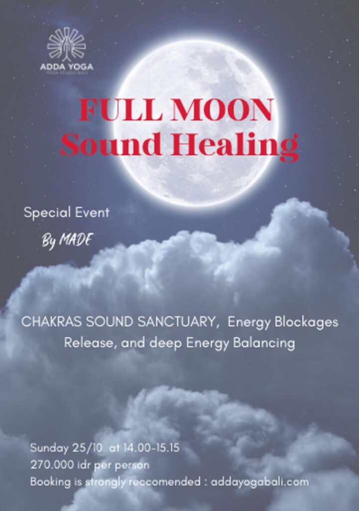 Full Moon Sound Healing Ceremony