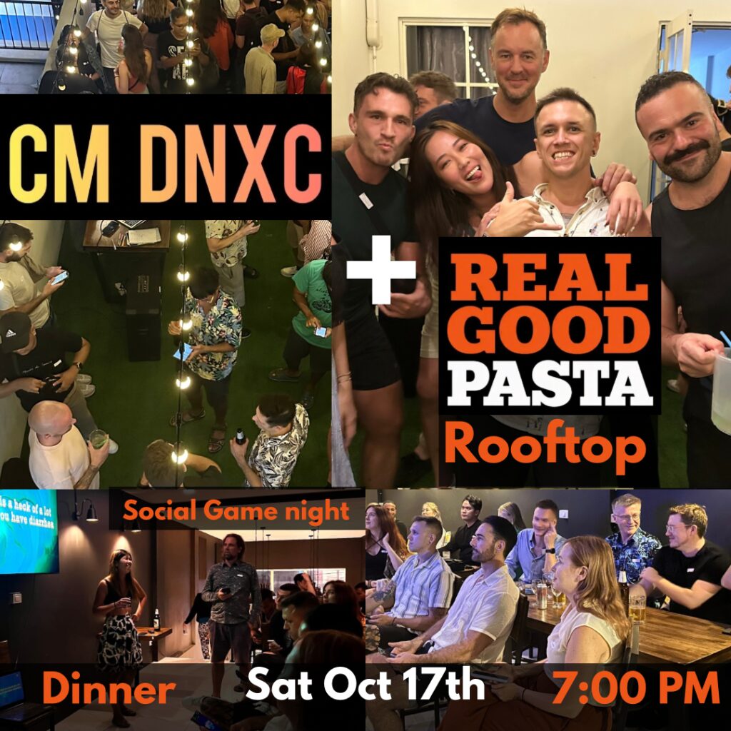 CM DNXC Dinner, Game Night + Rooftop Terrace Social