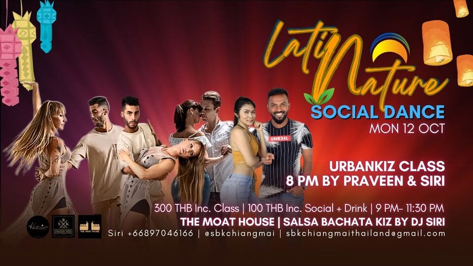 MONDAYs Latin Nature: Social Dance Salsa Bachata Kiz