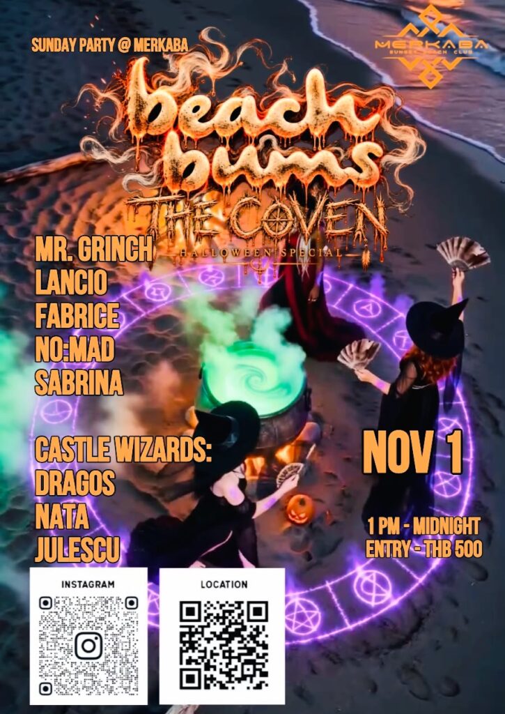 Beach Bums Presents: The Coven. Halloween Special