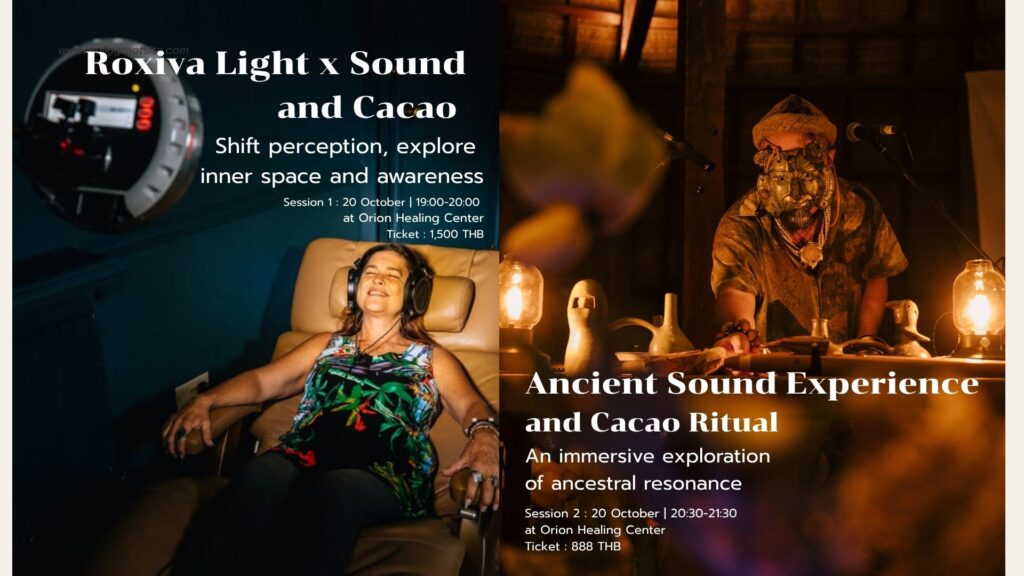 Immersive Light & Sound, Cacao Experience