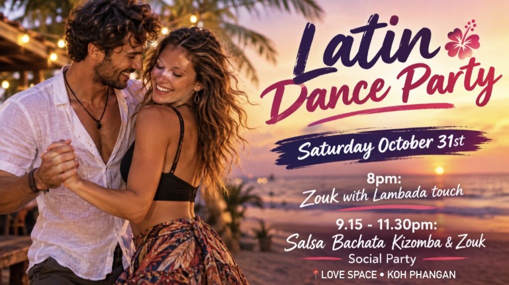 Latin Dance Night: SBKZ Class & Social Party