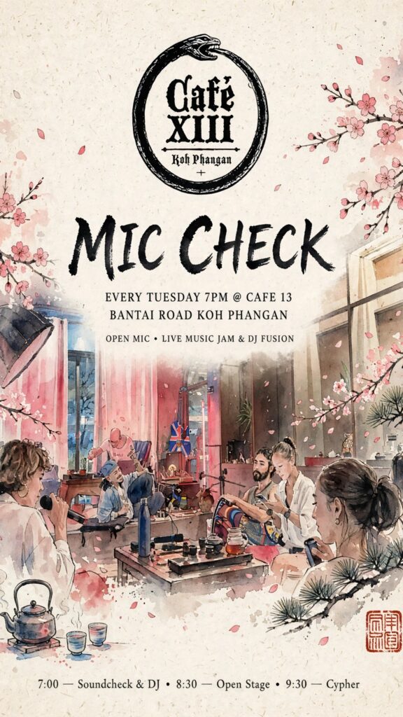 Mic Check & Tea Ceremony