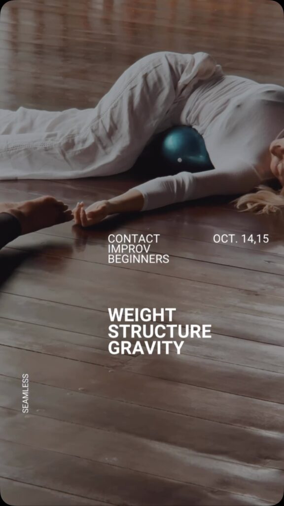 Contact Improvisation Workshop: Weight, Structure, Gravity